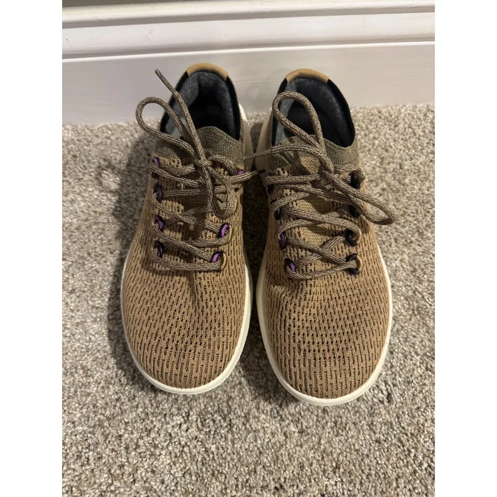 Allbirds Tree Dasher 2 Lmtd Edition Hazy Beige Lux Purple Sneaker Women's 9.5